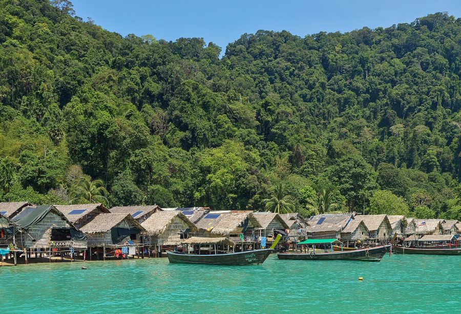 moken village mu ko surin national park thailand