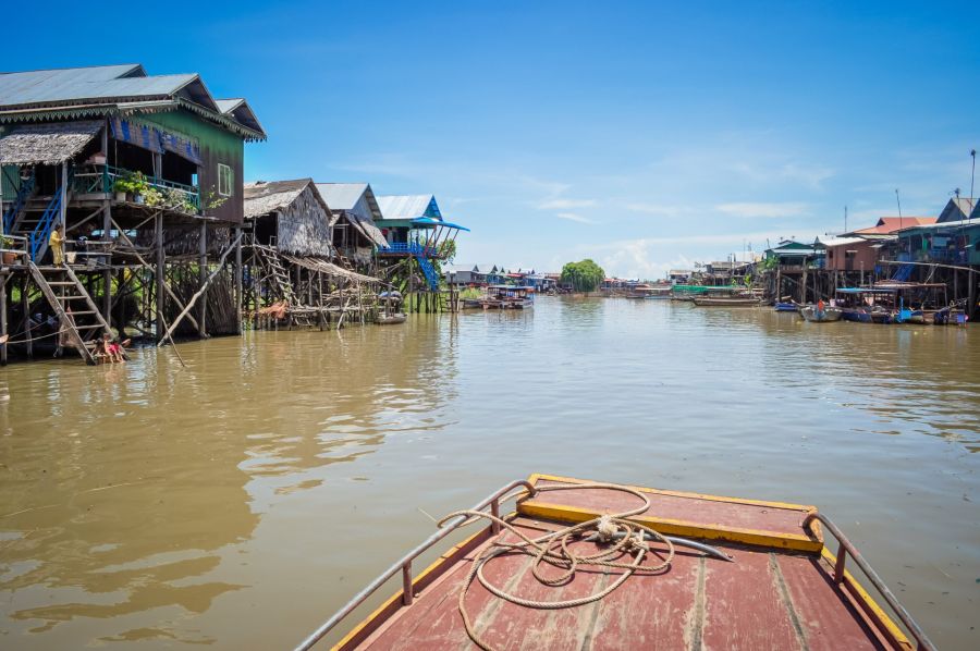 visite du village kampong phluk tonle sap
