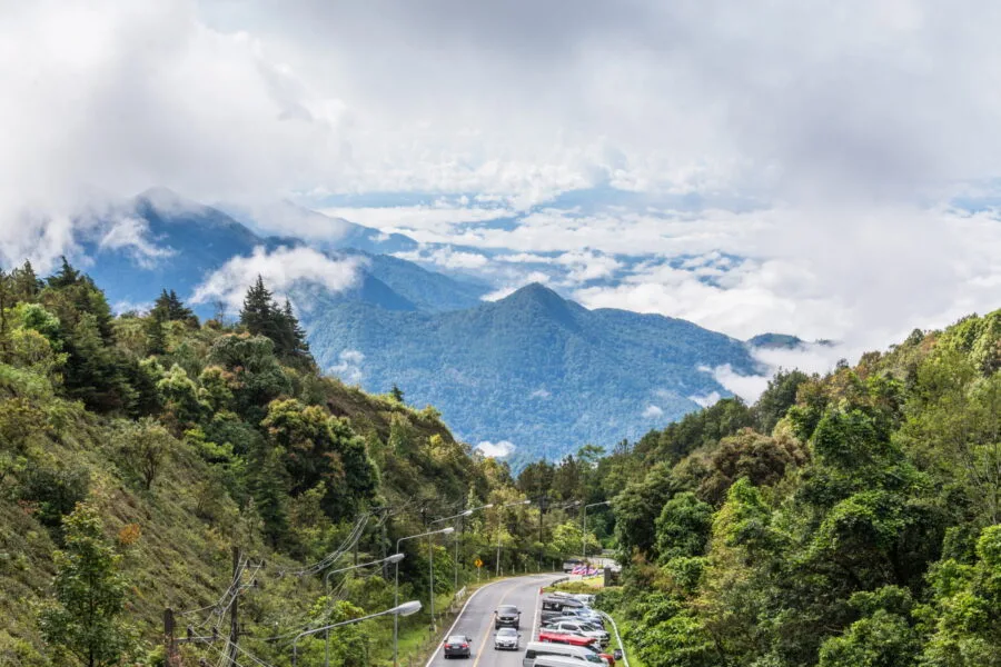 view from doi inthanon chiang mai thailand