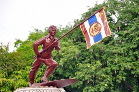 vue de prachuap khiri khan et la base de wing 5