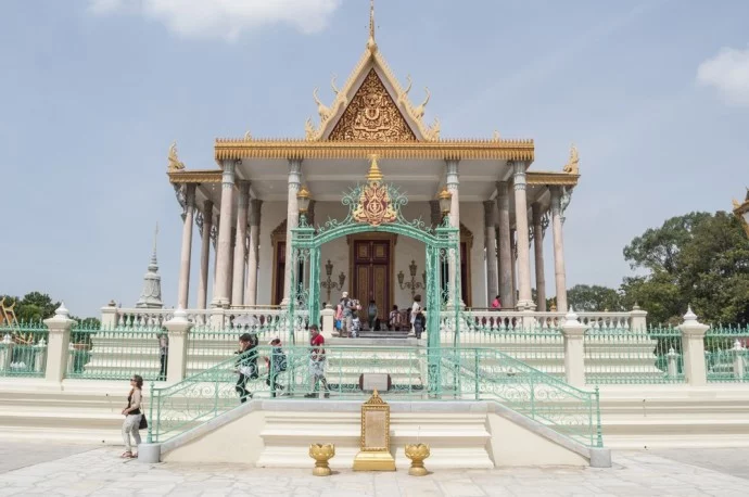 Silver Pagoda at the Royal Palace Phnom Penh