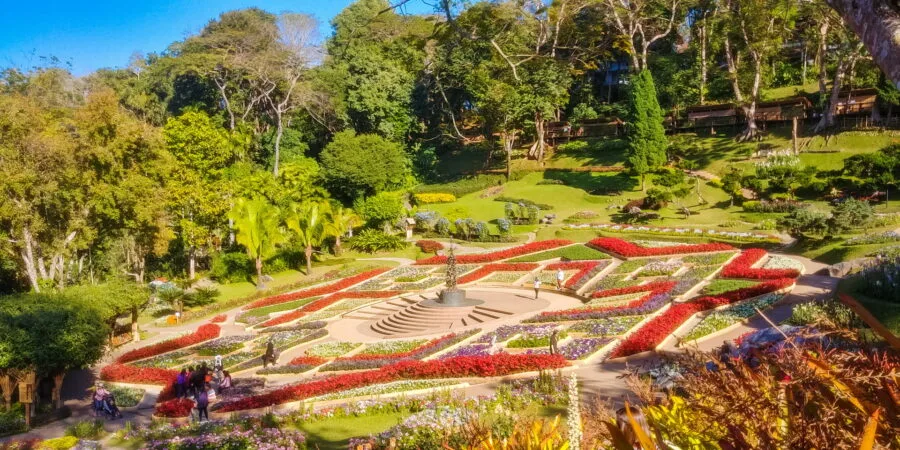 garden mae fah luang doi tung chiang rai