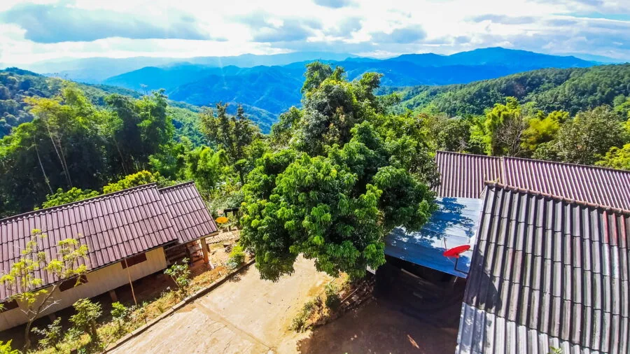 view from ban musoe laba doi tung