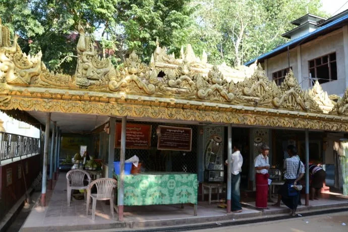 bago snake temple burma