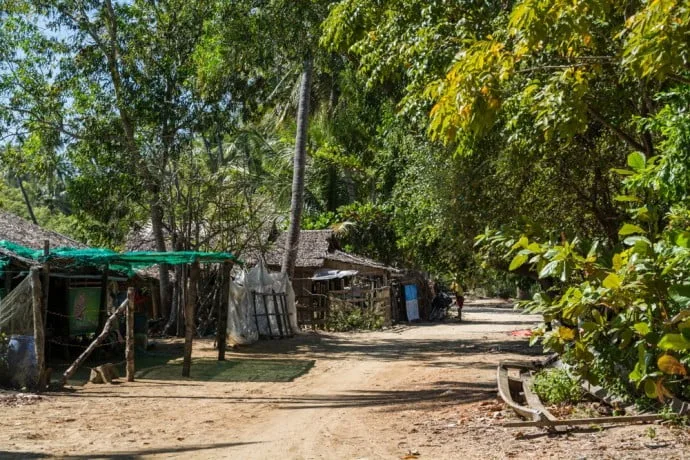 motorbike chaung tha ngwe saung burma