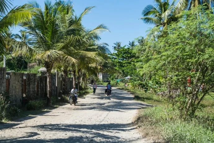 motorbike chaung tha ngwe saung burma