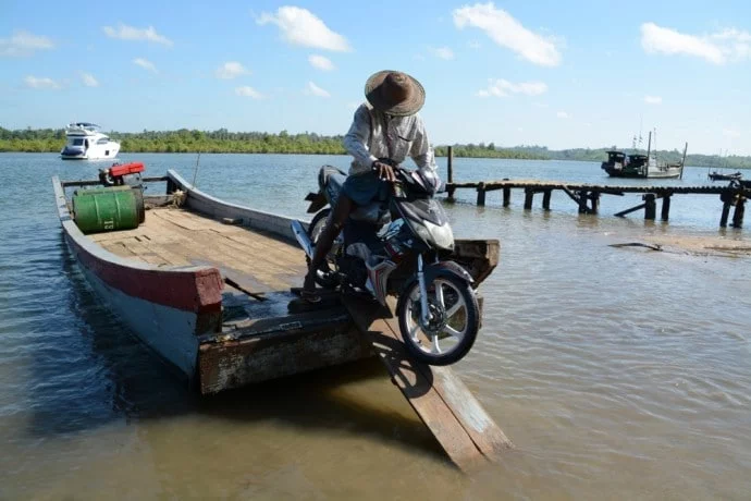 motorbike chaung tha ngwe saung burma