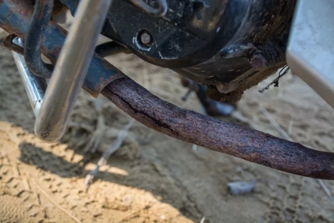 motorbike chaung tha ngwe saung burma