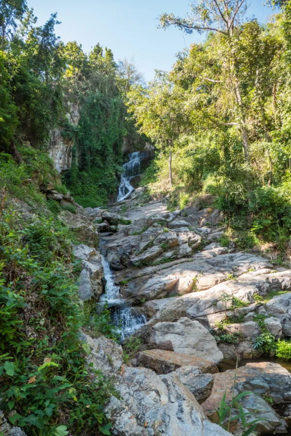 huay kaew waterfall chiang mai