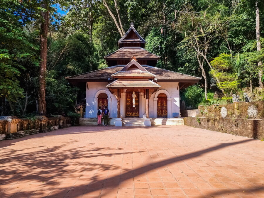 building at wat pha lat doi suthep chiang mai