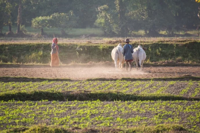 work fields countryside hpa an burma