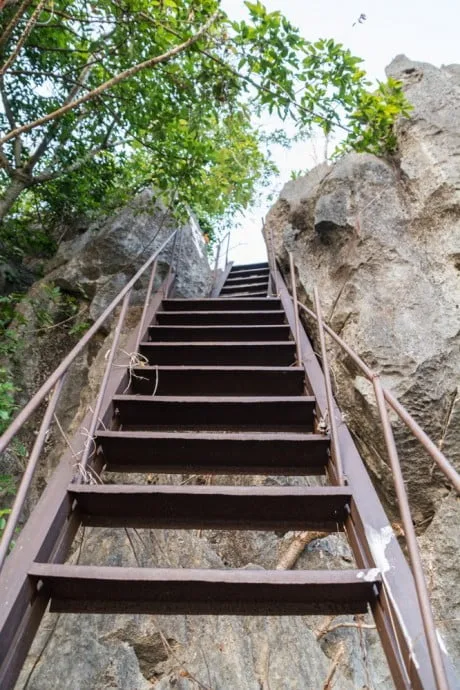 steel ladder bat cave hpa in burma