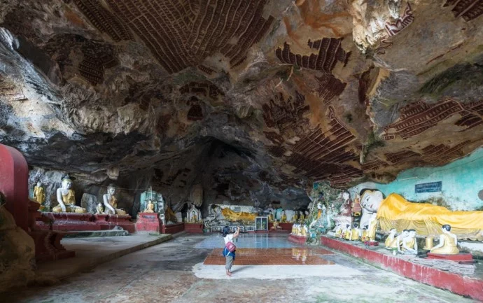 kawgun hpa cave in burma