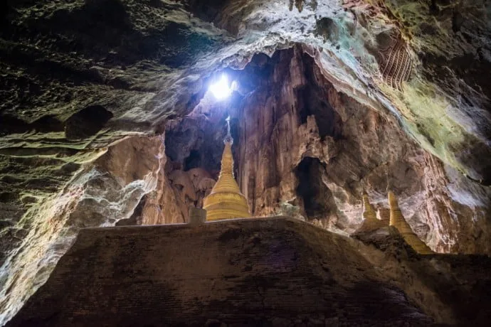 yathaypyan cave hpa an burma