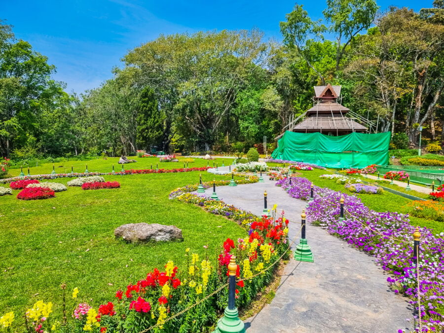 Bhubing Palace Garden Doi Suthep Chiang Mai
