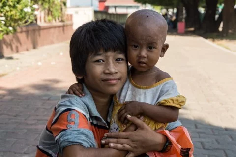 Mawlamyine Street Burma