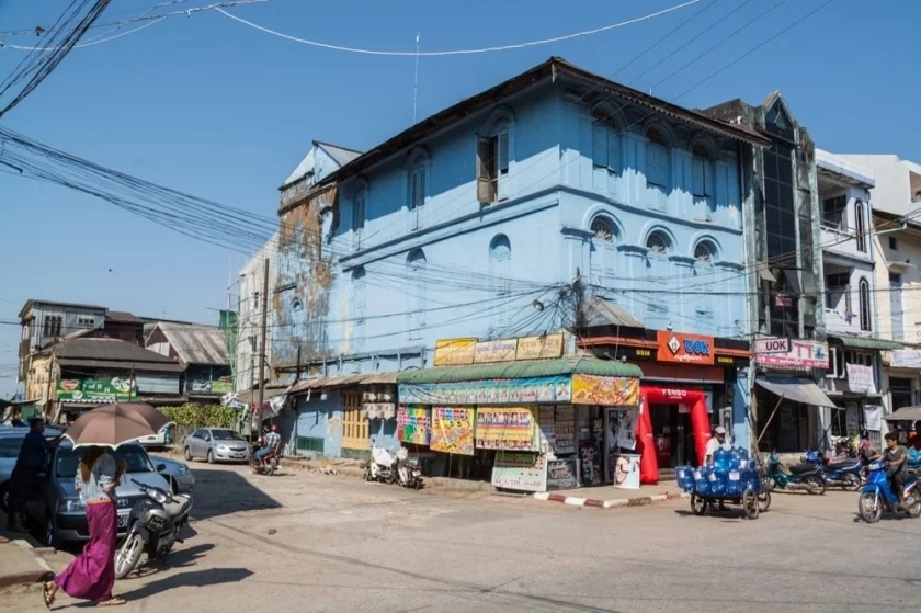 blue house mawlamyine burma