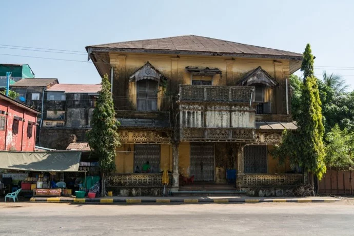 colonial house mawlamyine burma