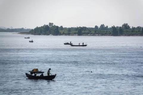 Mawlamyine River Burma
