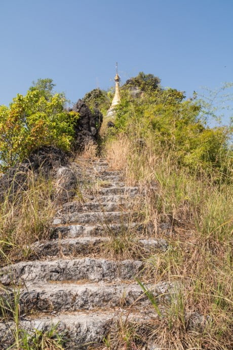 marches mont hpan pu hpa an birmanie