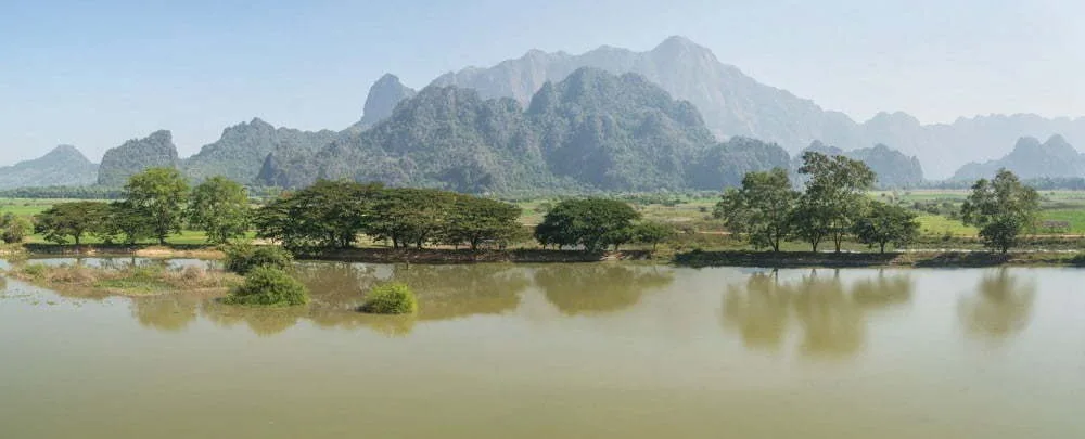 panorama mount zwegabin hpa an burma