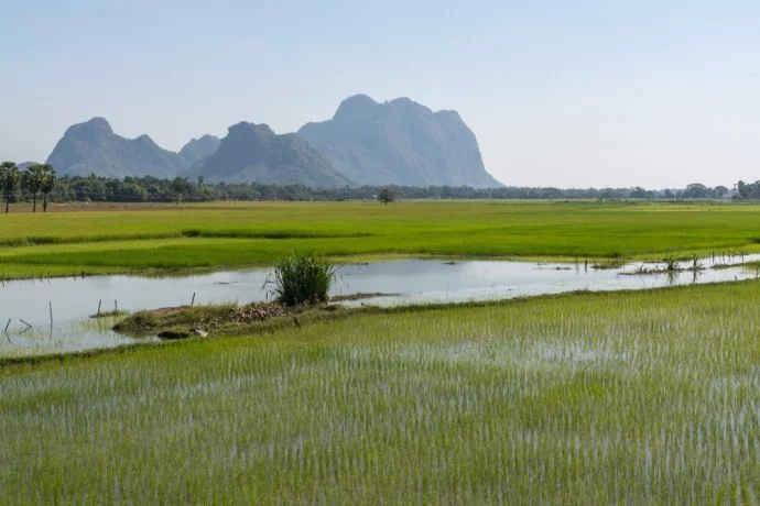 hpa landscape in burma