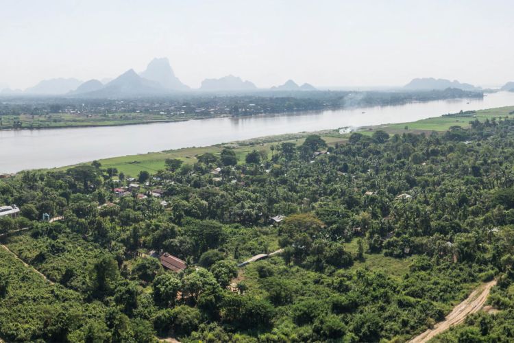 point vue mont hpan pu birmanie