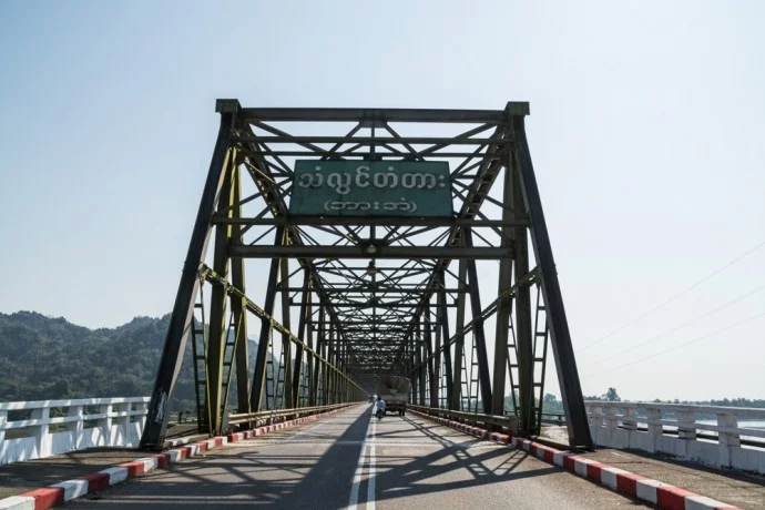 Thanlwin bridge hpa in burma