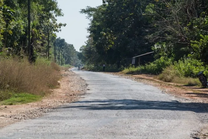 hpa road in burma