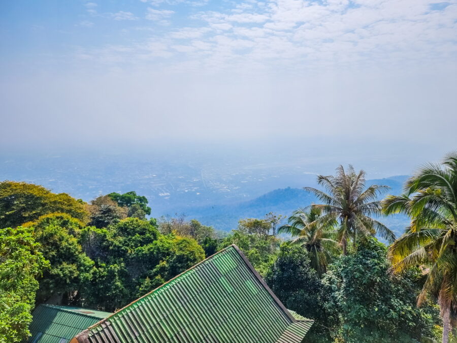 misty view from Wat Phra That Doi Suthep
