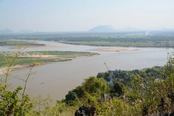 river view from hpan pu hpa in burma