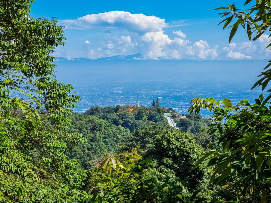 view of Wat Phra That Doi Suthep