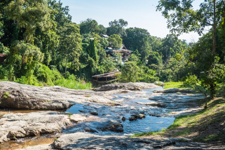 stream view from Huay Kaew Waterfall Chiang Mai