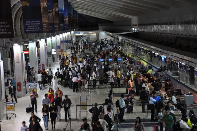 aéroport de Mumbai en Inde