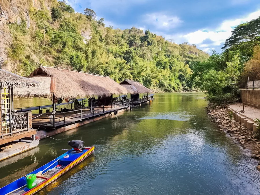 at the river kwai quay resotel kanchanaburi