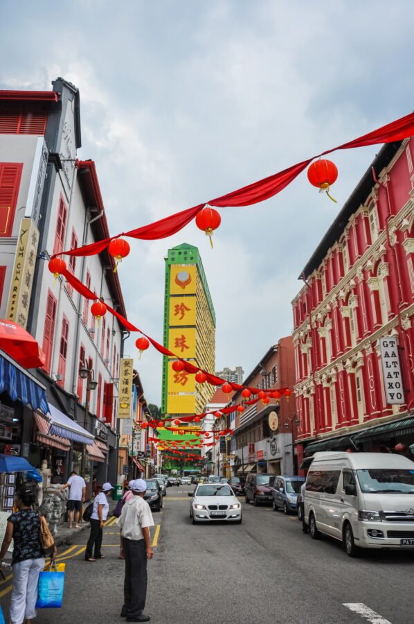 au quartier chinatown singapour