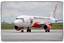 plane on runway in kuala lumpur