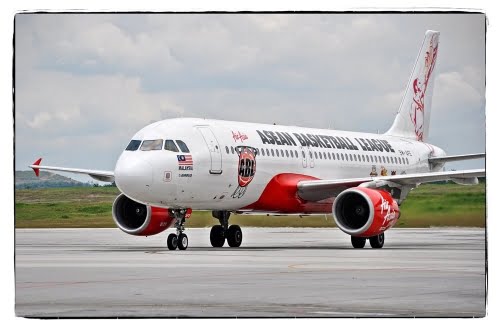 avion sur la piste à kuala lumpur