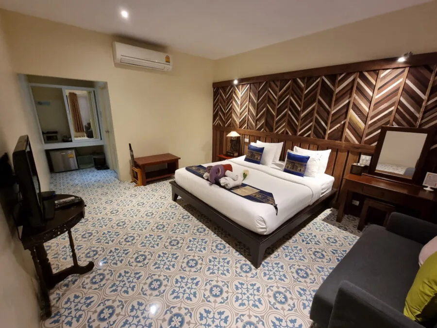 room at good times resort kanchanaburi