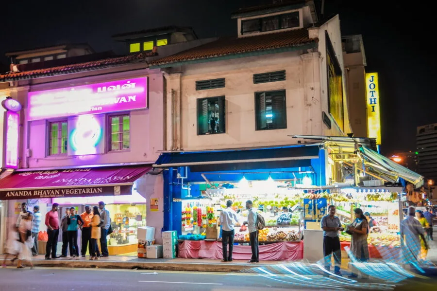 grocery store in the little india district singapore