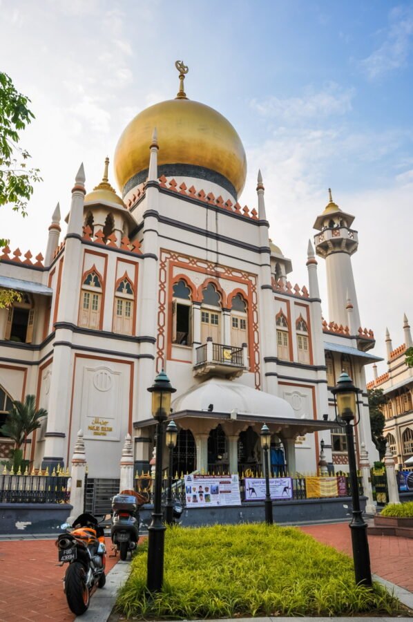 facade arriere mosquée sultan singapour