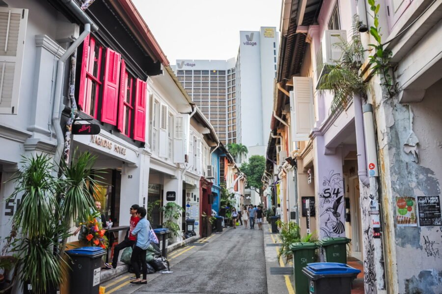 haji lane quartier arabe singapour