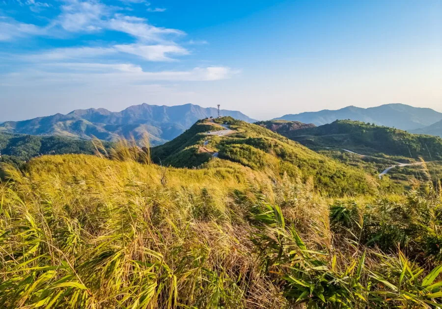 landscape mountain village pilok kanchanaburi
