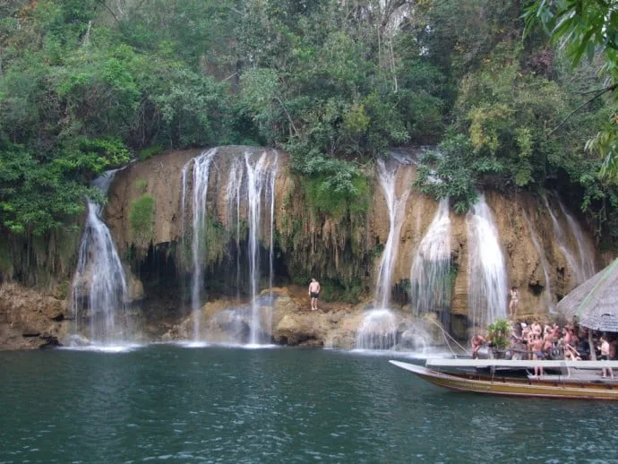 sai yok yai waterfall kanchanaburi