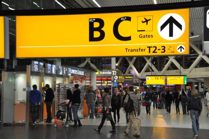transit à Amsterdam