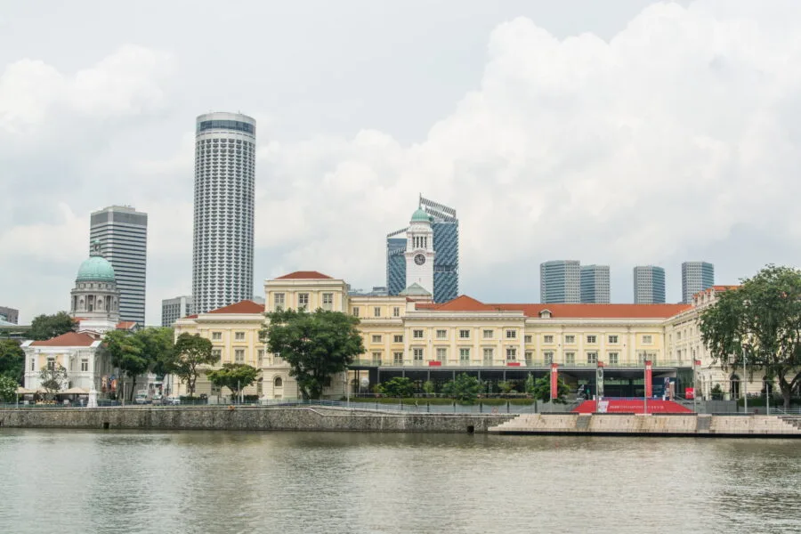 view front boat quay singapore