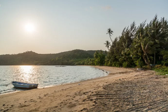 Ao Kao beach in the late afternoon, Koh Mak - Thailand