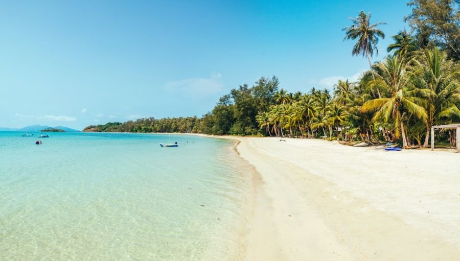 grande plage ao suan yai beach ile de ko mak thailande