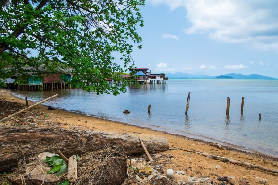 plage du village ao thalong ko mak