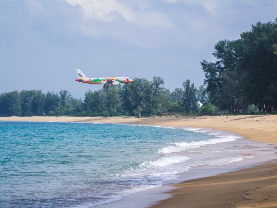 plage aéroport phuket